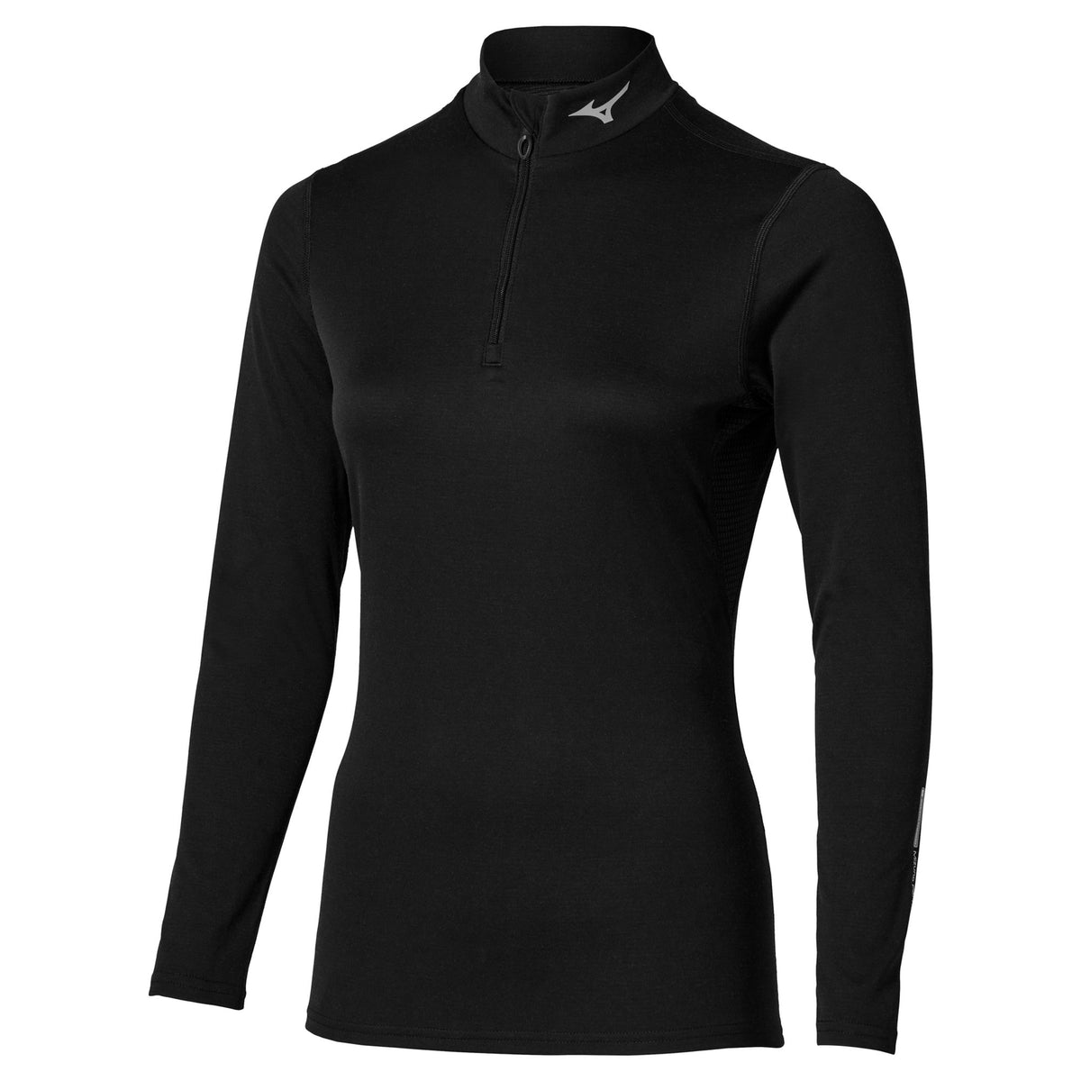 Mid Weight Half Zip Damen Longsleeve
