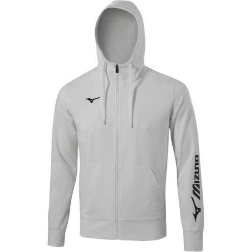 MIZUNO Terry FullZip grey melange