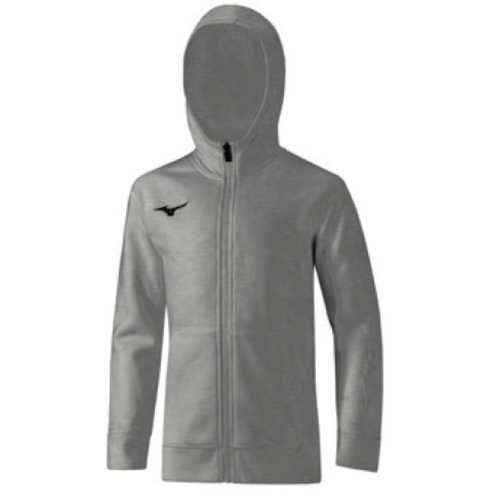 MIZUNO Sweat FZ Hoodie heather grey