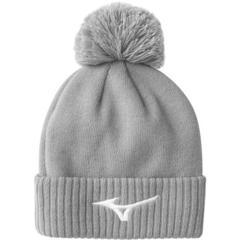 MIZUNO Crested Bobble Hat grey
