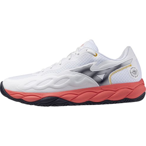 MIZUNO WAVE ENFORCE COURT AC white/baritone blue/calypsocor