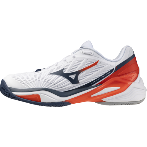 MIZUNO NEO ACE AC white/insignia blue/orange.com