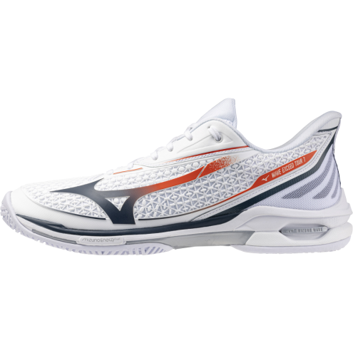 MIZUNO WAVE EXCEED TOUR 7 AC white/insignia blue/orange.com