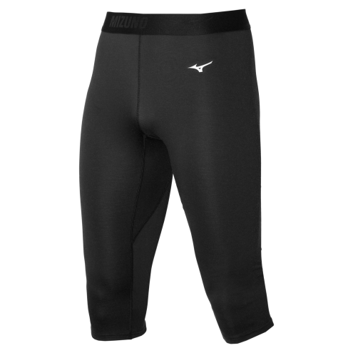 MIZUNO Mid Weight 3/4 Tights black