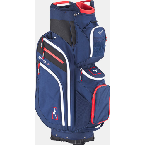 MIZUNO BR-D4 Cart Bag 23 navy/red