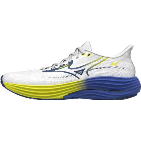 MIZUNO WAVE RIDER 29 white/estate blue/lightning yellow