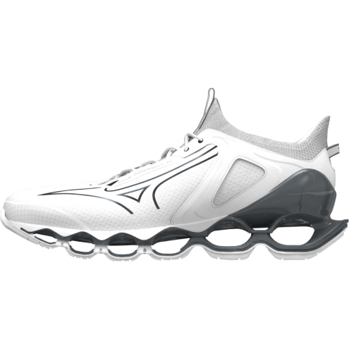 MIZUNO WAVE PROPHECY 14 white/metallic gray