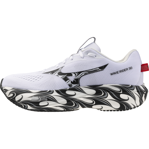 MIZUNO WAVE RIDER 30 Disclosure Speci white/black/high risk red