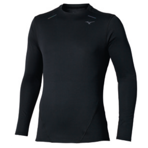 MIZUNO Tech Thermal Charge LS Tee black