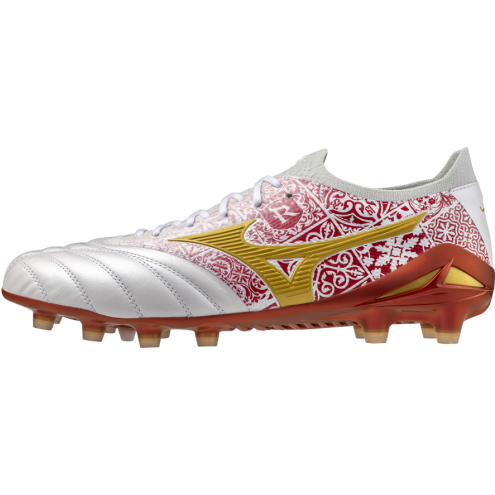 MIZUNO MORELIA NEO IV ß JAPAN white/gold/red