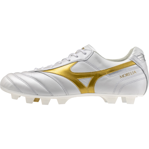 MIZUNO MORELIA II JAPAN FG white/football gold/galaxy silver