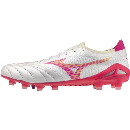 MIZUNO MORELIA NEO IV ß ELITE FG white/pink tetra/fuchsia purple