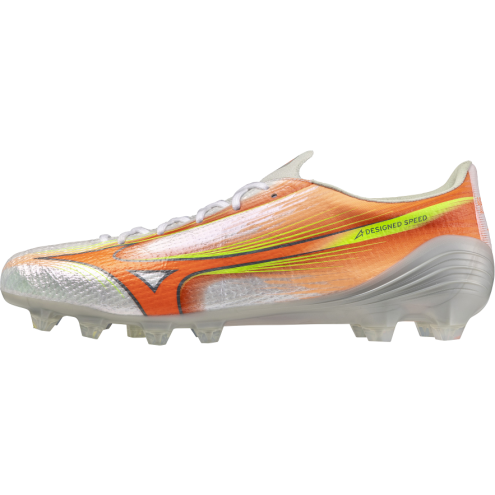MIZUNO a III ELITE FG white/lava orange/evening prim