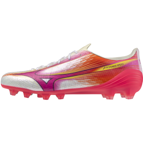 MIZUNO a III ELITE FG white/fuchsia purple
