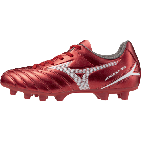 MIZUNO MONARCIDA NEO III SELECT Jr FG morelia 40th red/white