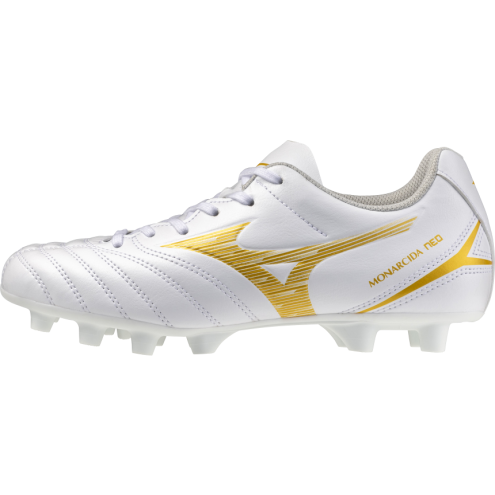 MIZUNO MONARCIDA NEO III SELECT Jr FG white/mp gold