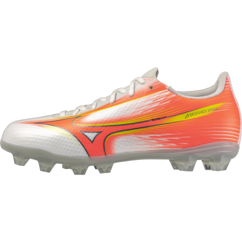 MIZUNO a III SELECT Jr FG white/lava orange/evening prim
