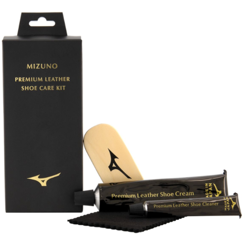 MIZUNO PREMIUM LEATHER Shoe Care Kit black