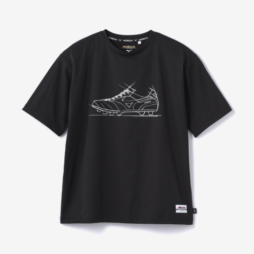 MIZUNO MO OFF PRINT TEE HS black