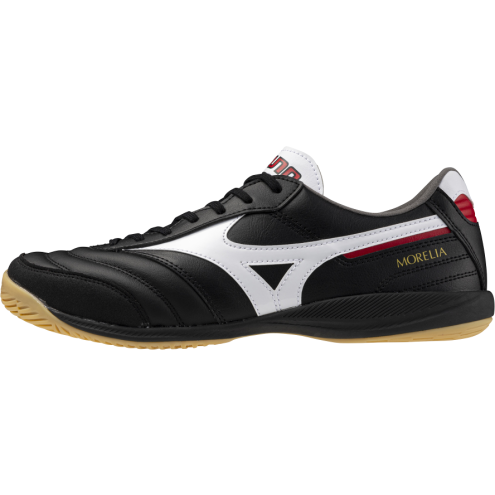 MIZUNO MORELIA SALA ELITE IN black/white/chinese red