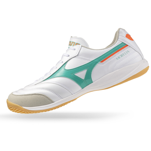 MIZUNO MORELIA SALA ELITE IN white/arcadia/lava orange