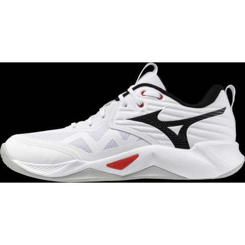 MIZUNO WAVE MOMENTUM PRO white/black/fiery red