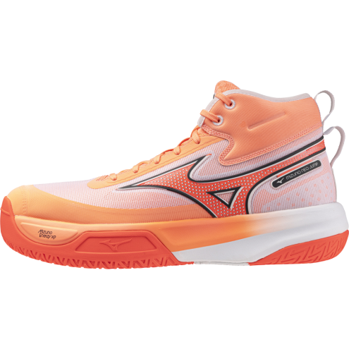 MIZUNO NEO JUMP MID flamingo coral/lava orange/whi