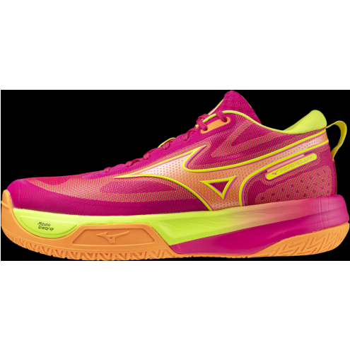 MIZUNO NEO JUMP pink tetra/fortune yellow/light orange