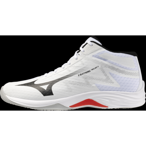 MIZUNO LIGHTNING SELECT MID white/black/fiery red