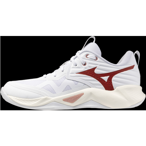 MIZUNO WAVE MOMENTUM PRO white/rose elegance/lava falls