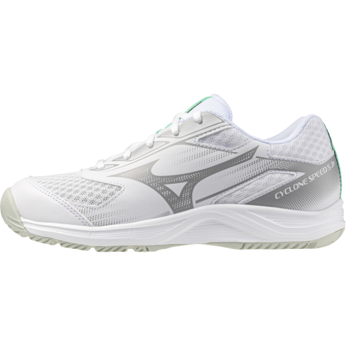 MIZUNO CYCLONE SPEED 5 Jr white/black/frozen emerald
