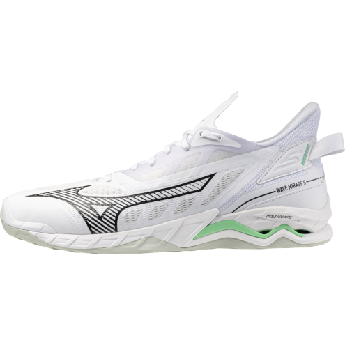 MIZUNO WAVE MIRAGE 5 white/black/frozen emerald