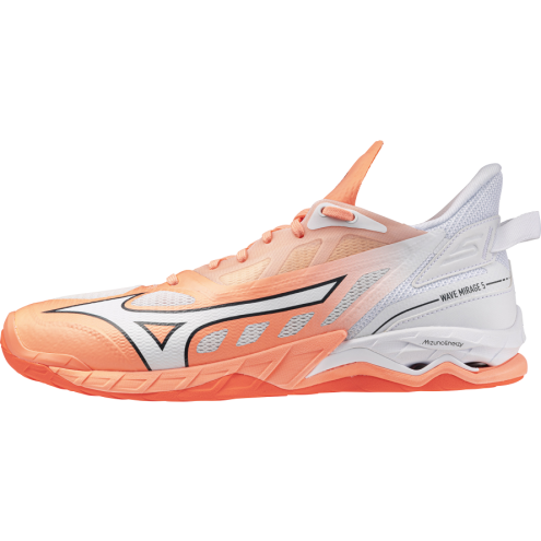 MIZUNO WAVE MIRAGE 5 flamingo coral/white