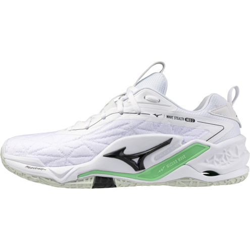 MIZUNO WAVE STEALTH NEO 2 white/black/frozen emerald