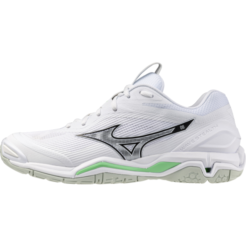MIZUNO WAVE STEALTH 6 white/black/frozen emerald