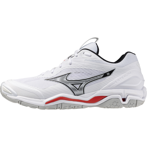MIZUNO WAVE STEALTH 6 white/black/fiery red