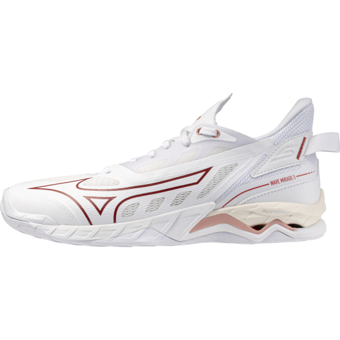 MIZUNO WAVE MIRAGE 5 white/rose elegance/lava falls