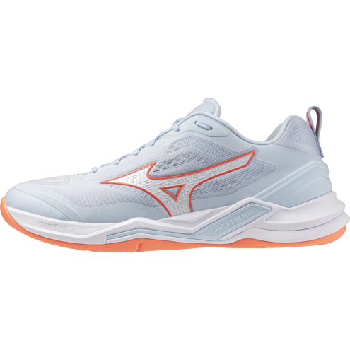 MIZUNO WAVE STEALTH ELITE blue finch/white