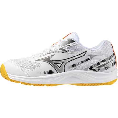 MIZUNO STEALTH STAR 3 Jr white/fiery coral 2/citrus