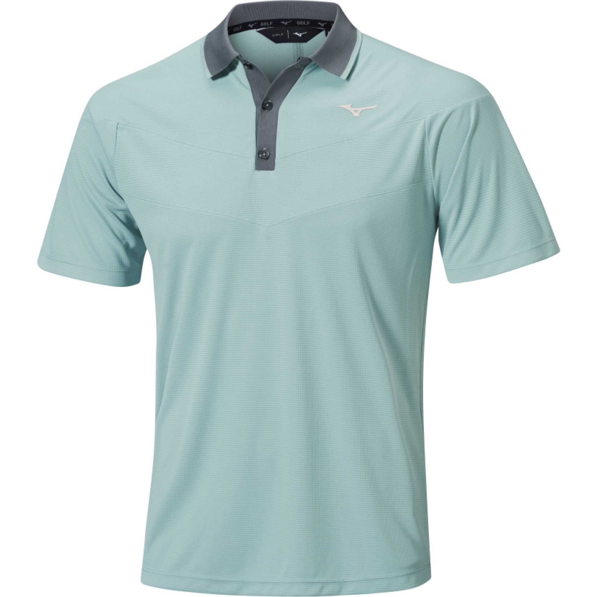 MIZUNO Block Interlock Short Sleeve P aquifer
