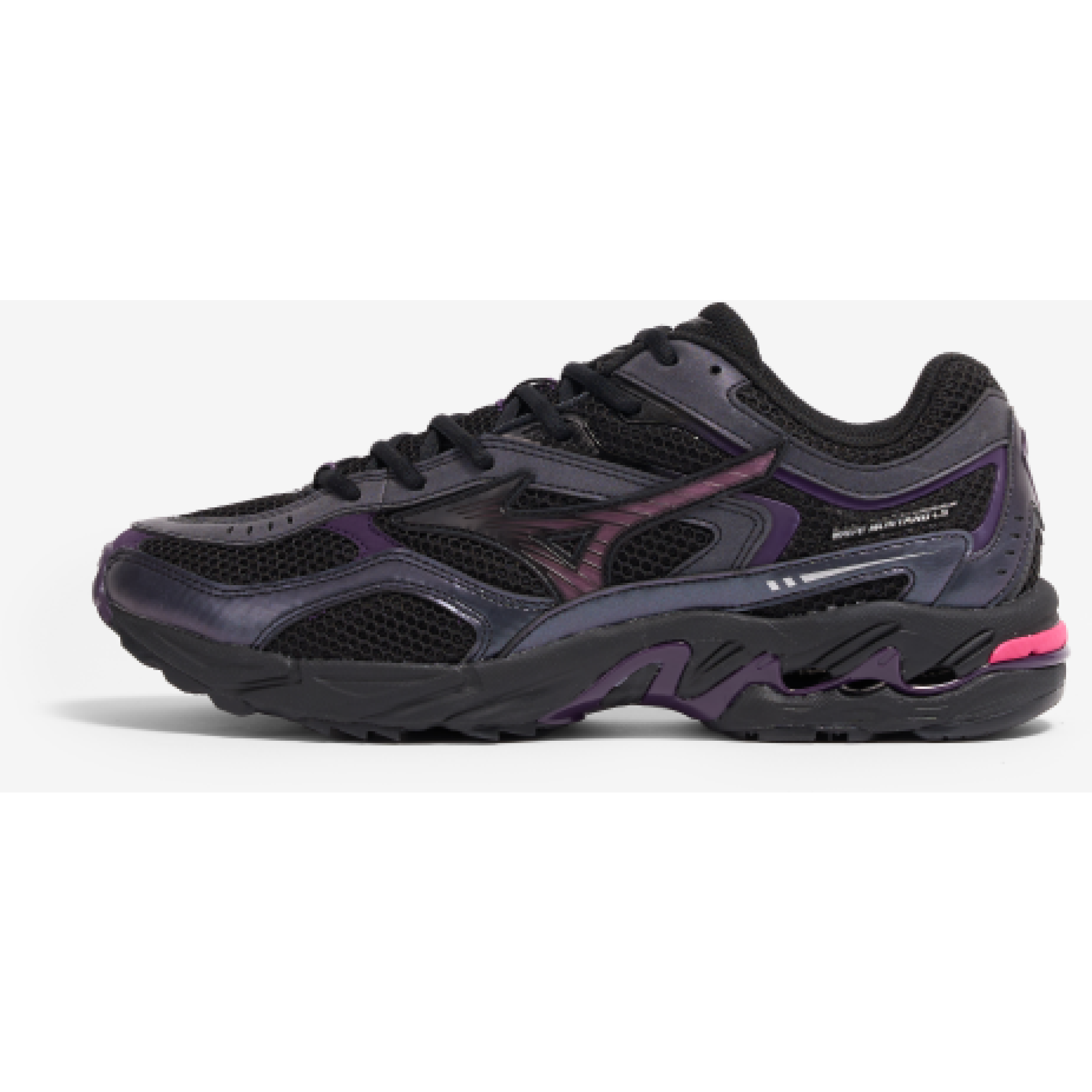 MIZUNO WAVE MG4 LS "SPORT" black/fuchsia purple/blackberr